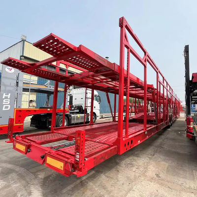 Trasporto auto efficientemente con 2/3 Assi 6-10 unità Auto Carrier rimorchio da direttamente