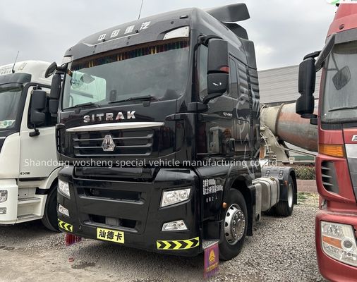 Acciaio Sinotruk Sitrak C7H 480-540hp 16 AMT Ingranaggi Diesel EURO 6 trattore Testa del camion 6x4 trattore
