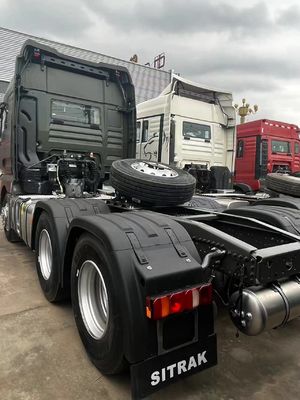Acciaio Sinotruk Sitrak C7H 480-540hp 16 AMT Ingranaggi Diesel EURO 6 trattore Testa del camion 6x4 trattore