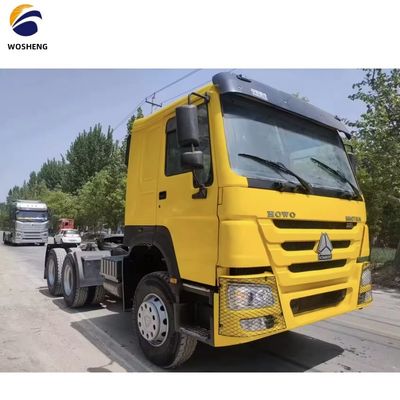 Segmento camion pesante 6X4 Camione a testa di trattore con sterzo sinistro Howo 380 6X6