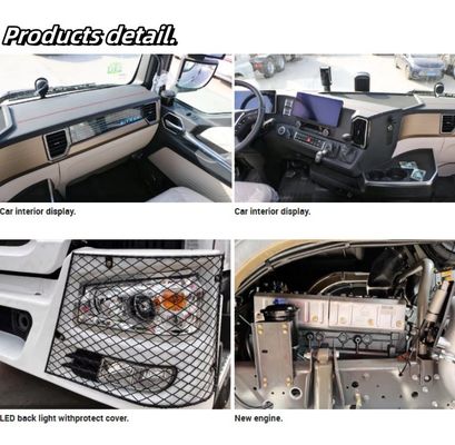 Segmento camion pesante 6x4 420hp Sinotruk Sitrak o Howo C7H 6x6 testa del trattore