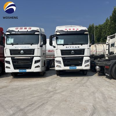 Sinotruck a sedile a doppia fila Usato Sitrak Traktor Trucks con motore C7H C9H da 430 CV al massimo
